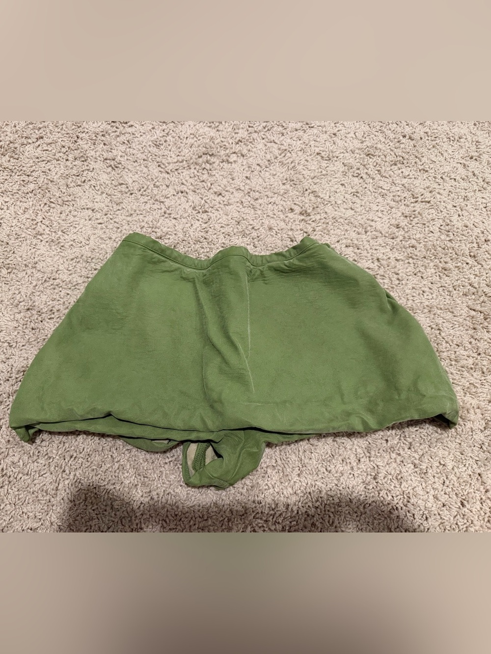 We The Free Sage Green Smocked Mini Skort/Shorts!